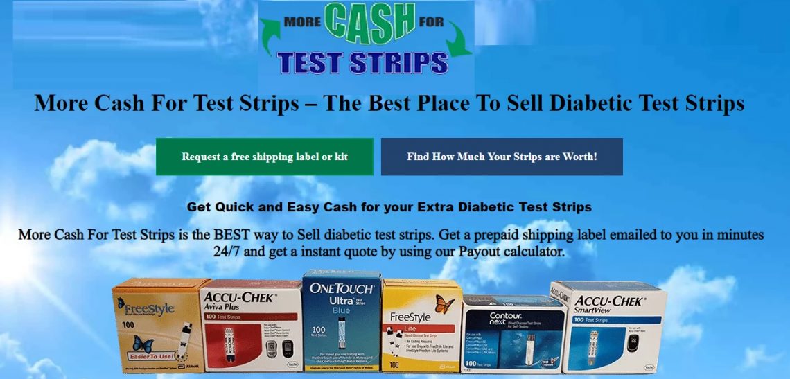 cash for diabetic test strip